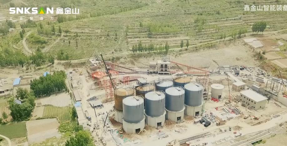 山東輝泰礦業(yè)1000TPH砂石骨料生產(chǎn)線?。?！